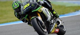 Cal Crutchlow, impressionnant leader de ces essais IRTA à Jerez. Le style "Stoner" doit aider... (source: Crash)