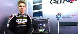 Jules Danilo dans le box du Team Marc VDS pour ce GP de France au Mans. (Source : Team Marc VDS)