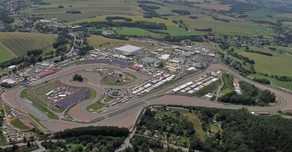 Vue Aériene du circuit du Sachsenring (Photo : pamotosnews.com)