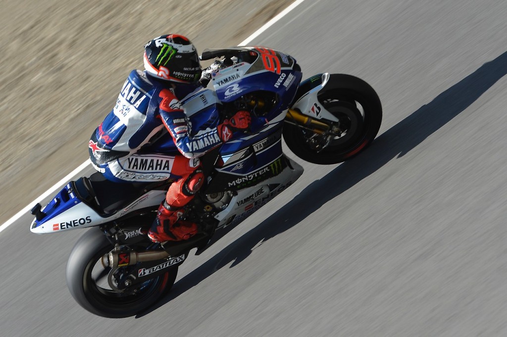 Jorge Lorenzo récupère 5 points à Marc Marquez qui désormais 13 point d'avance. (Photo : Yamaha).