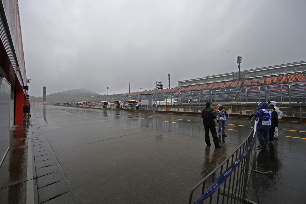 Des conditions climatiques particulières à Motegi (Photo : Repsol Honda)