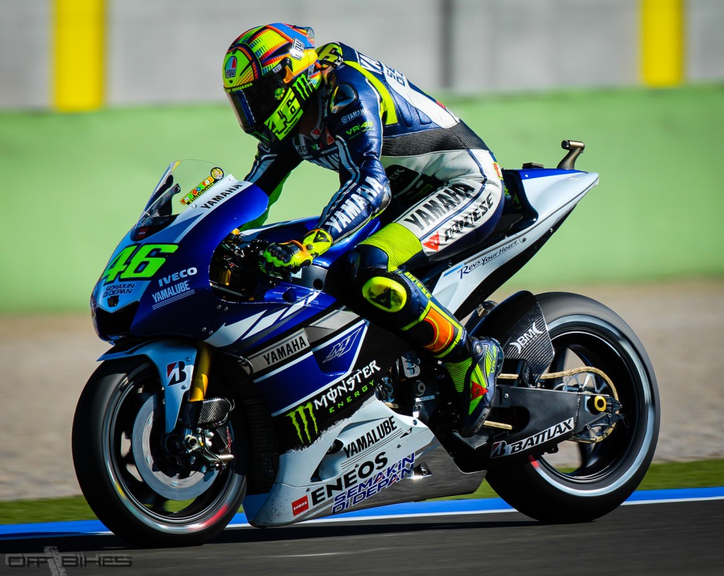 Valentino Rossi envisage son retrait de la compétition. (Photo : Thomas/OffBikes).