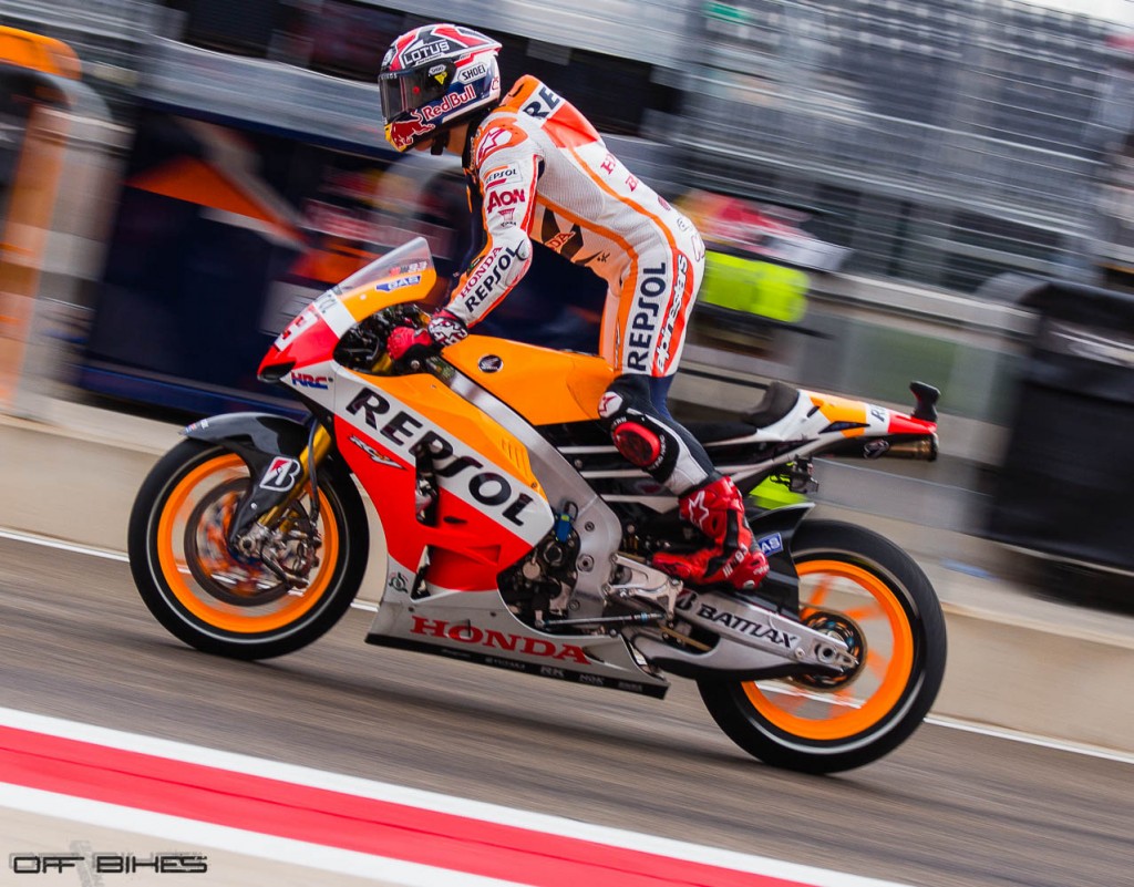 Marc Marquez : ses 3 points de pénalité disparaitront en début de saison. (Photo : Thomas/OffBikes)