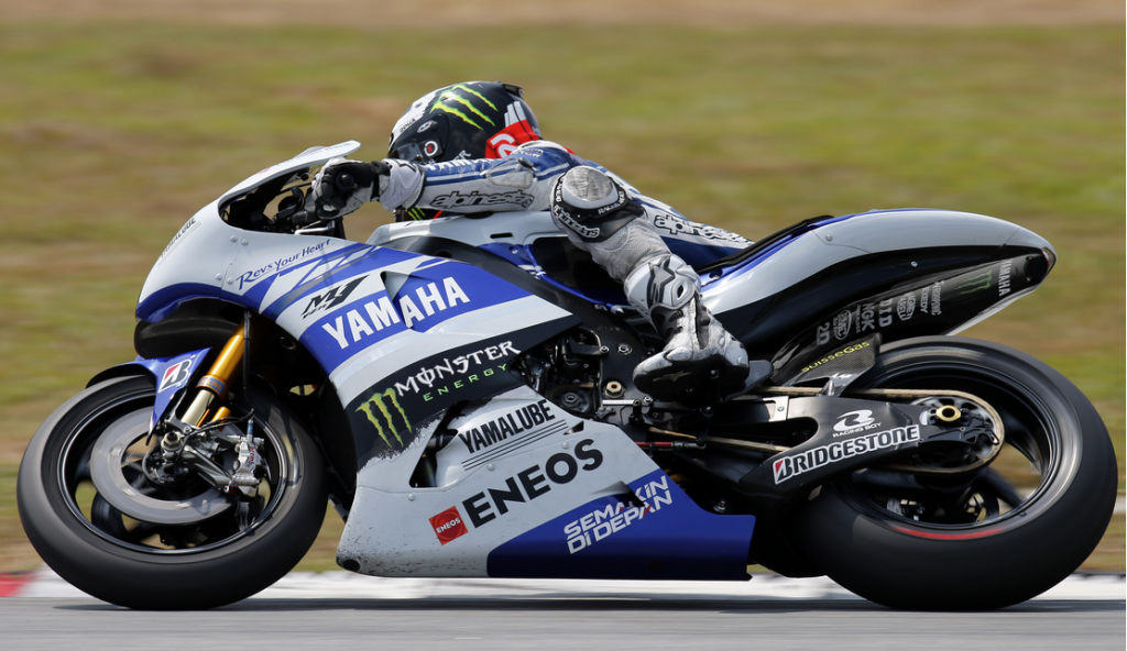 Malgré ses problèmes de pneus, Jorge Lorenzo a réalisé 70 tours lors de cette dernière journée. (Photo : Yamaha)