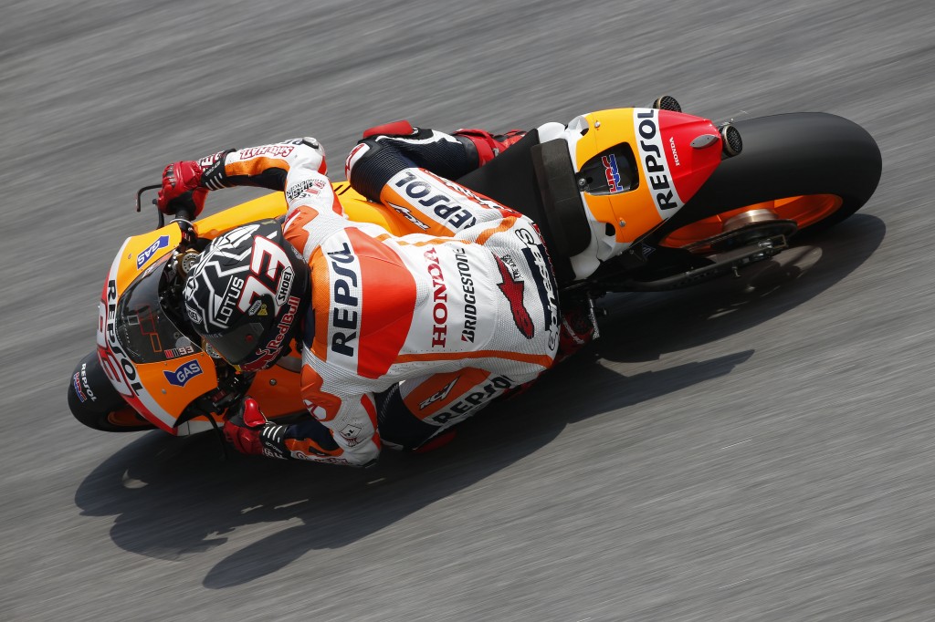 Marc Marquez, présent à Sepang 1, fait l'impasse sur le test de Sepang 2. 