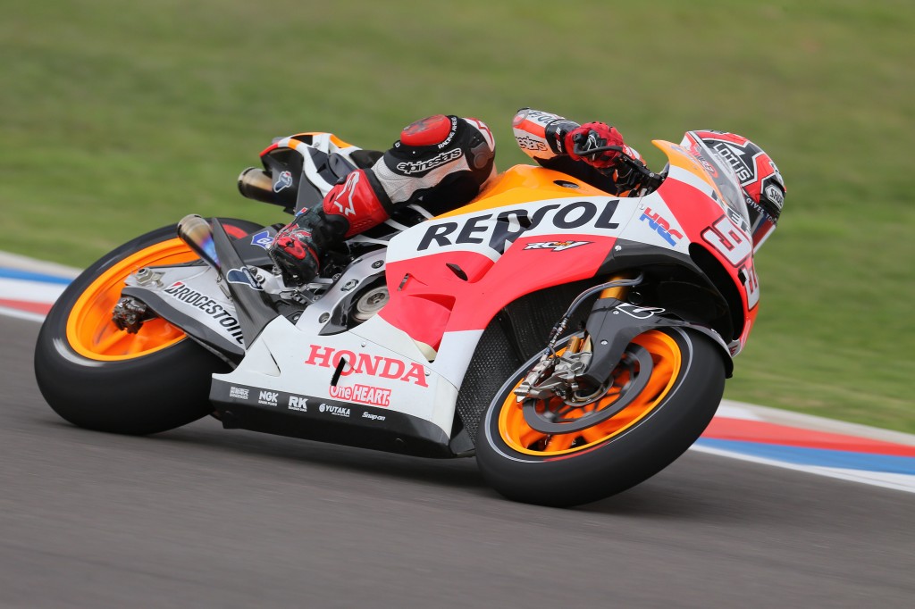 3 poles, 2 victoires, Marc Marquez sur le chemin de la 3ème en Argentine. (Photo : Honda Repsol)