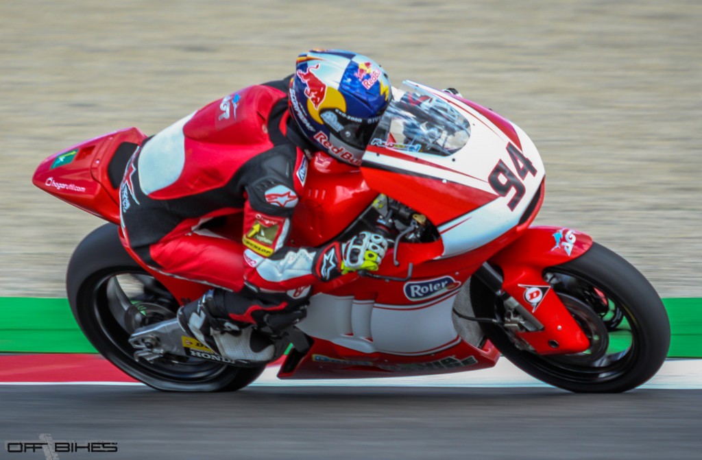 Constant depuis le début du week-end, Jonas Folger a mené une grande partie de la course. (Photo : ©OffBikes)