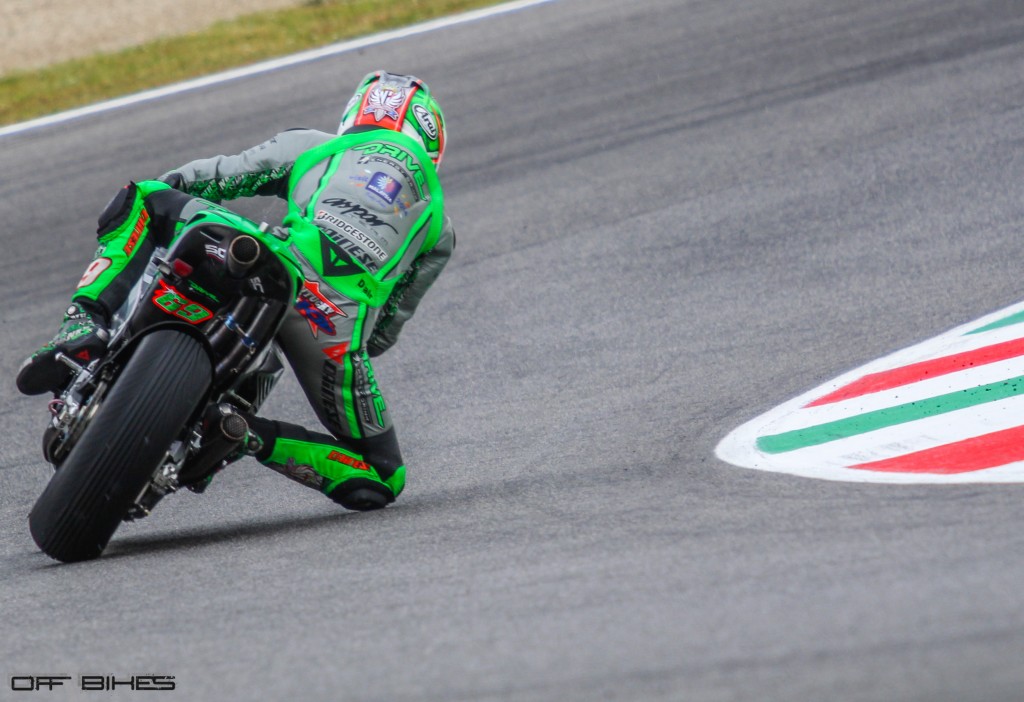 Nicky Hayden a effectué quelques tours sous la pluie vendredi avant de déclaré forfait ce matin. (Photo : Thomas/OffBikes)