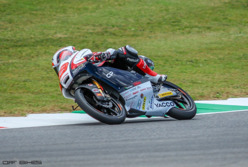 7ème au Mugello, meilleur résultat jusqu'à présent pour le CIP et le pilote Italien. (Photo : Tom/OffBikes)