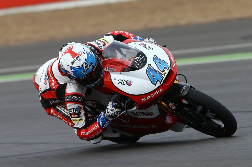 Miguel Oliveira échoue au pied du podium avec la 4ème position. (Photo : Mahindra). 