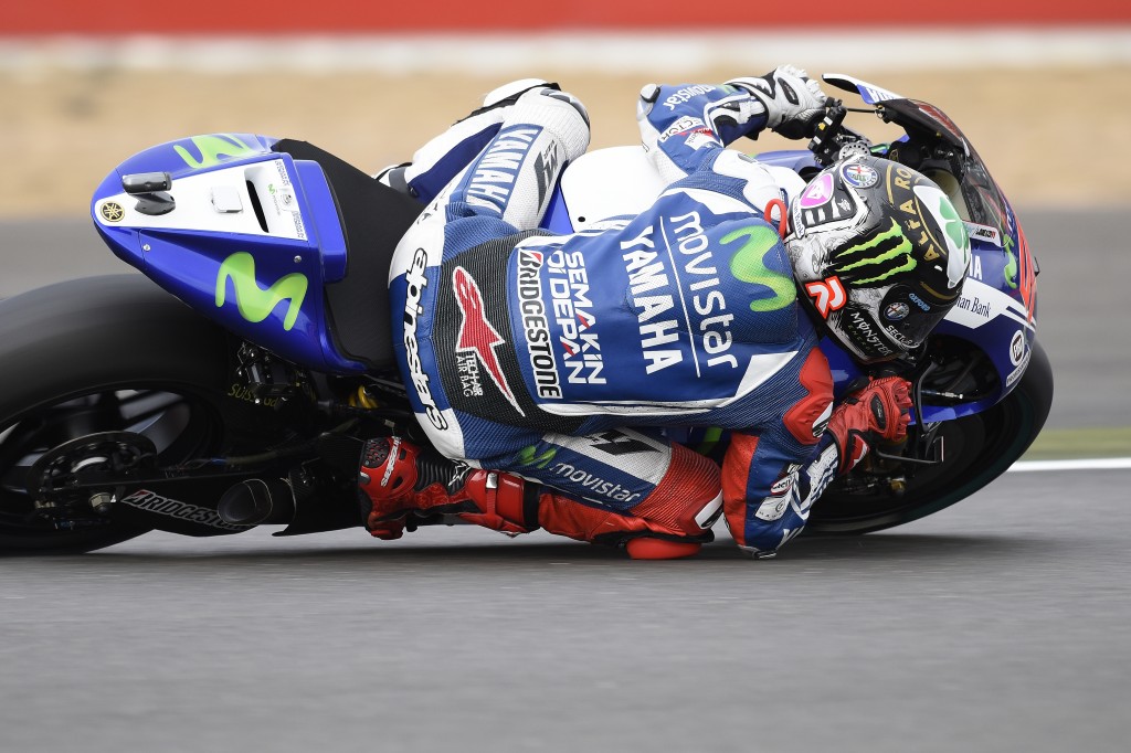 Jorge Lorenzo termine sur le podium après avoir mené la majeure partie de la course. (Photo : Yamaha MotoGP)