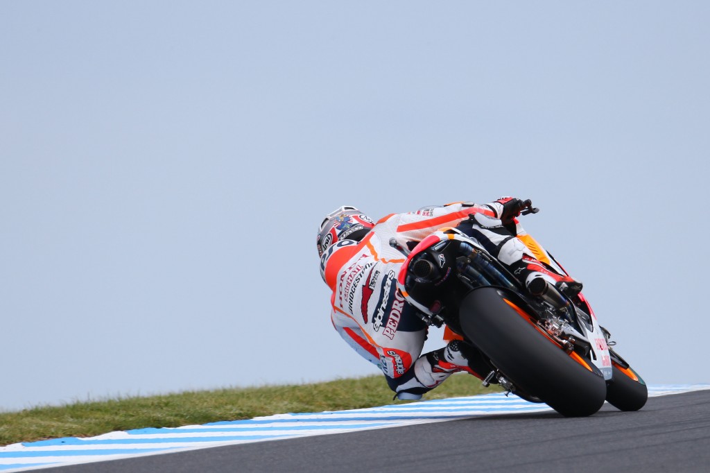 Passage en Q1, percuté en course, un week-end à oublier pour Dani Pedrosa. (Photo : Repsol Honda)