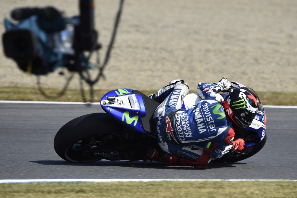 Jorge Lorenzo offre une troisième victoire consécutive à Yamaha. (Photo : Yamaha MotoGP)