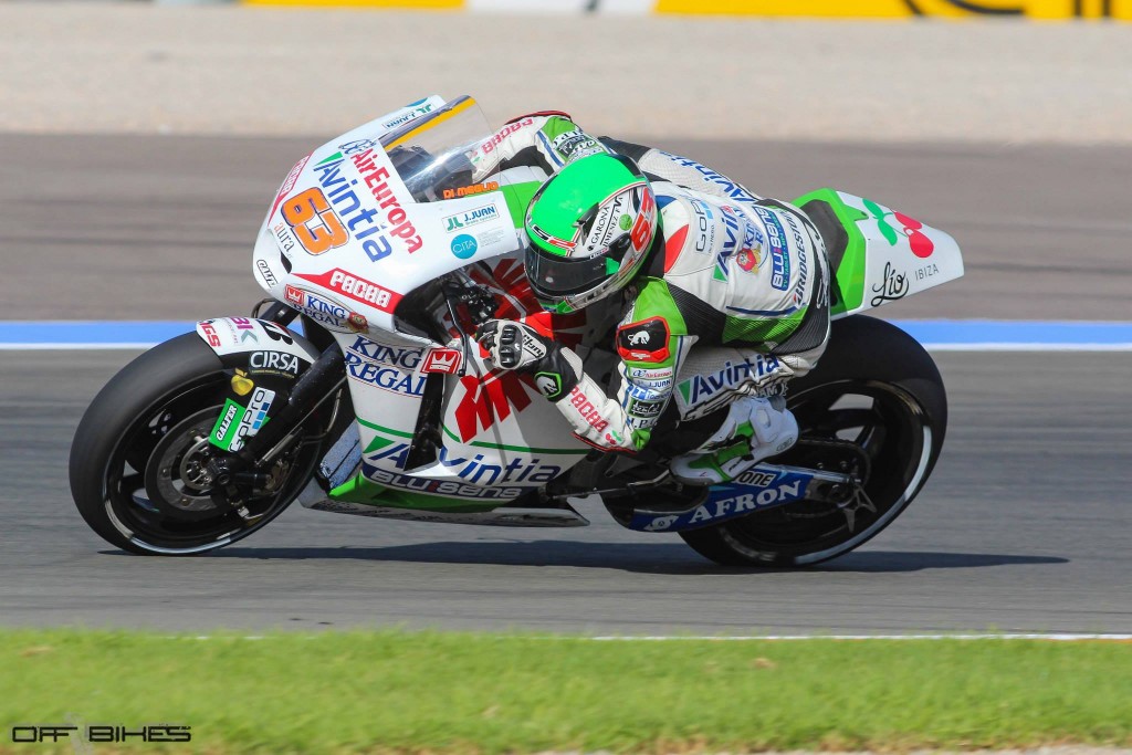 Le GP de Valencia était la dernière épreuve pour Mike Di Meglio sur l'Avintia GP. (Photo : Tom/OffBikes)