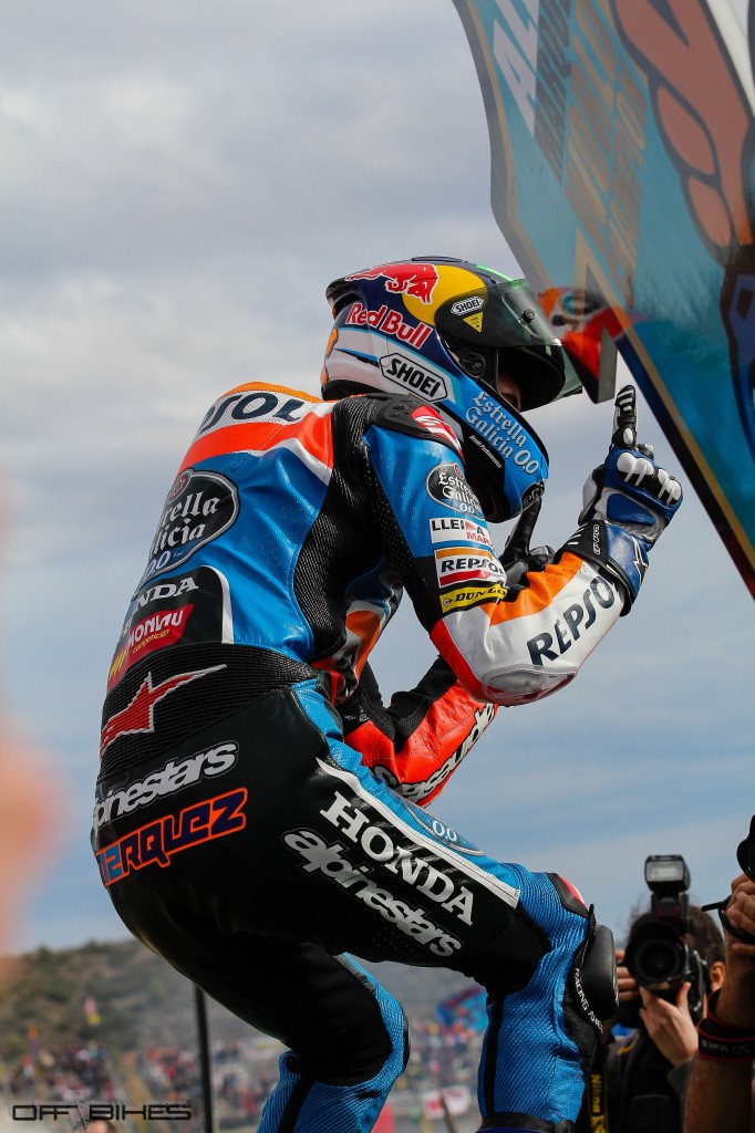 Alex Marquez est Champion du Monde Moto3 2014. (Photo : Tom/OffBikes)