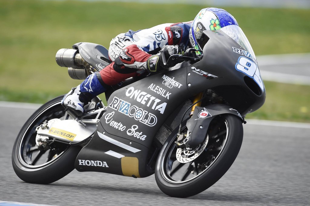 Jules Danilo termine 2ème pilote français à l'issue du test à Jerez. (Photo : Ongetta-Rivacold)