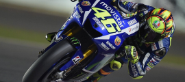 Valentino Rossi aura lutté jusqu'au dernier virage pour combler le manque de puissance de la Yamaha. (Photo : Yamaha MotoGP)