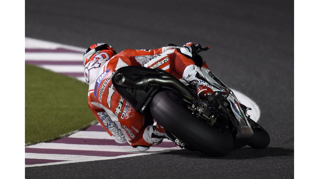 Andrea Dovizioso s'offre sa deuxième pole position au guidon de la Ducati. Pourra-t-il concrétiser en course ? (Photo : Ducati)