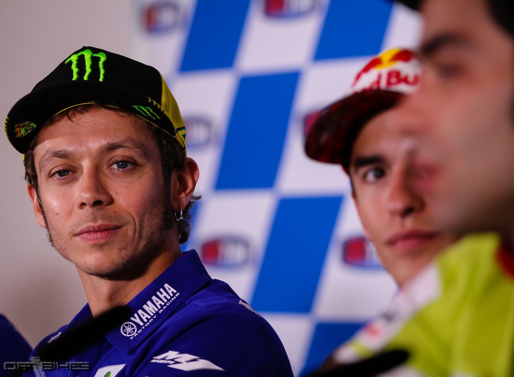 Valentino Rossi arrive en tête à domicile. 