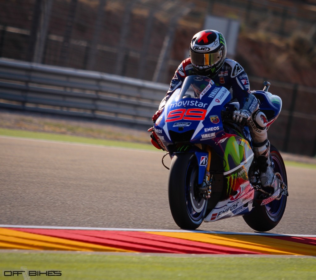 Jorge Lorenzo, l'homme a battre demain au MotorLand. 