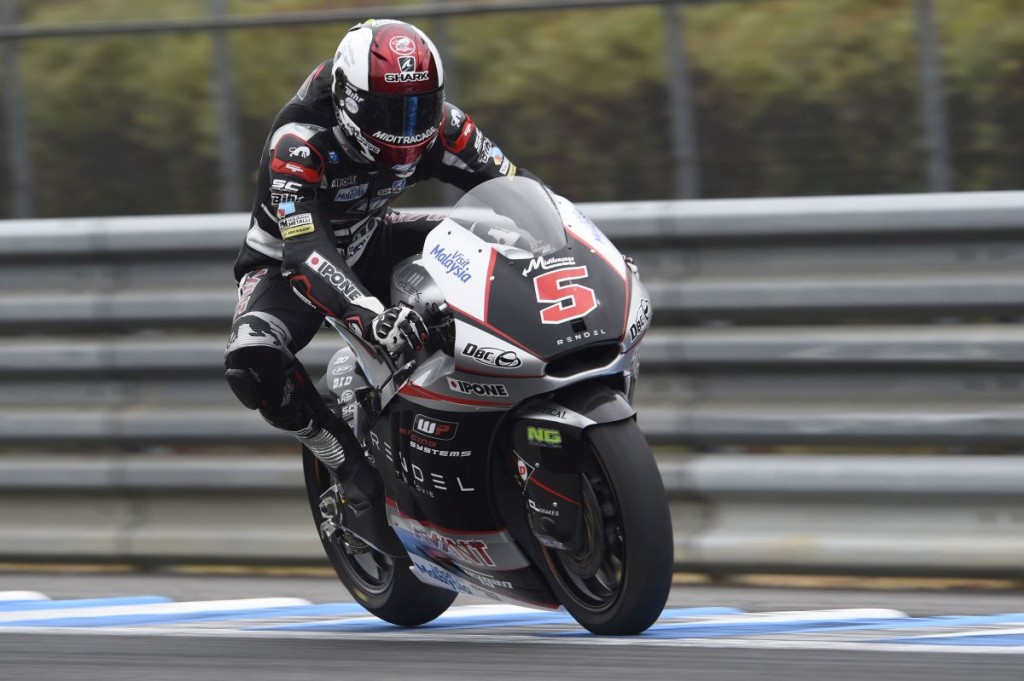 Johann Zarco remporte sa 7e victoire de la saison. (Photo : Ajo)