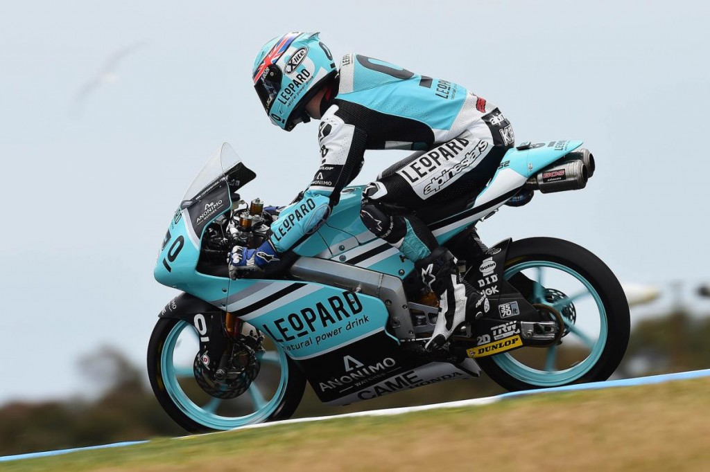 Une première journée sur la bonne voie pour Danny Kent. (Photo : Leopard Racing)