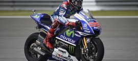 Jorge Lorenzo signe le meilleur temps de la journée du vendredi à Sepang (Photo : Yamaha)