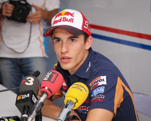 Marc Marquez se battra comme d'habitude ce dimanche. 