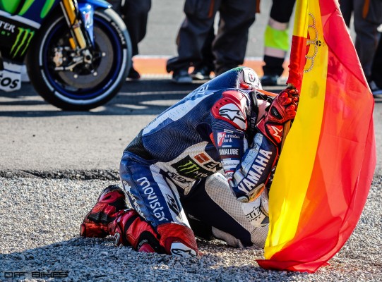 Jorge Lorenzo, Champion du Monde MotoGP 2015. 