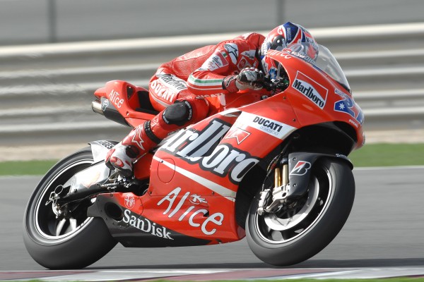 Casey Stoner s'est offert son premier titre MotoGP au guidon d'une Ducati en 2007. (Photo : Ducati)