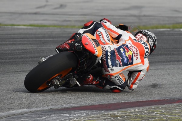 Marc Marquez sauve les meubles mais termine 5e à 1.2s au classement combiné. (Photo : Honda Repsol)