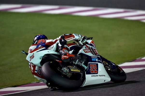 Sam Lowes, sur le chemin de la pole position. (Photo : Gresini)