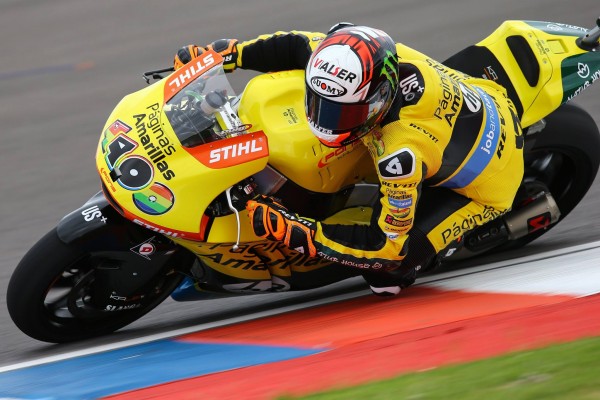 Alex Rins bat le record du tour aujourd'hui à Austin. (Photo : Pons)