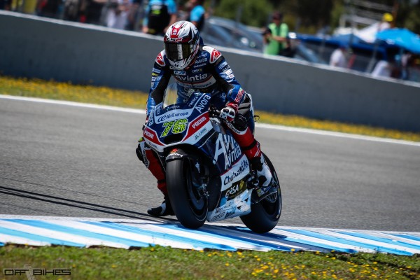 Loris Baz marque trois points de plus aujourd'hui. 