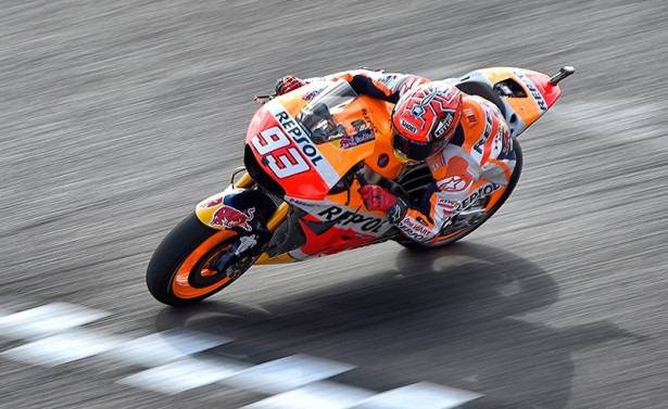 Marc Marquez pose ses marques en Argentine. (Photo : Honda Repsol)