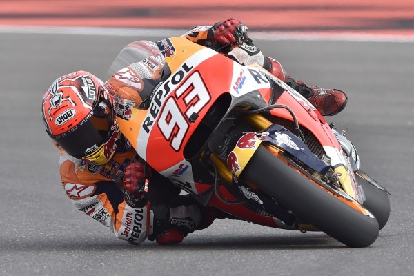 Marquez signe sa 25e victoire. Il rejoint le club très fermé de Rossi, Lorenzo, Stoner et Pedrosa. (Photo : Honda)