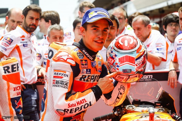 Marc Marquez dédie cette pole position à sa grand-mère et à Luis Salom. 