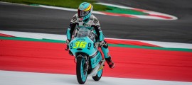 Joan Mir signe la première pole position espagnole de la saison en Moto3.