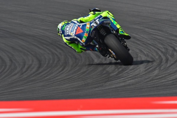 Valentino Rossi s'entraine chaque soir à Misano... (Photo : Yamaha MotoGP)