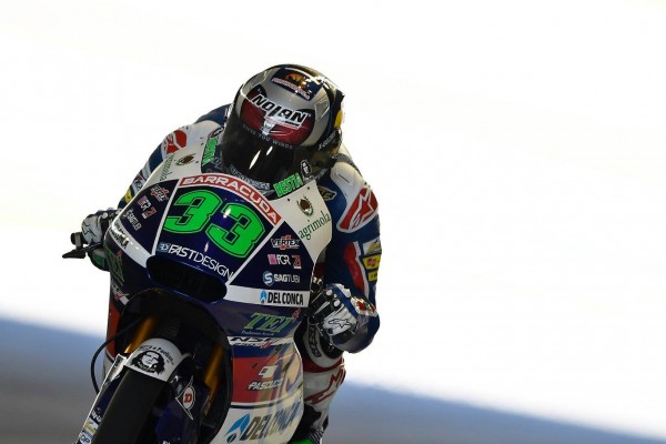 Enea Bastianini remporte sa première victoire de la saison. (Photo : Gresini)