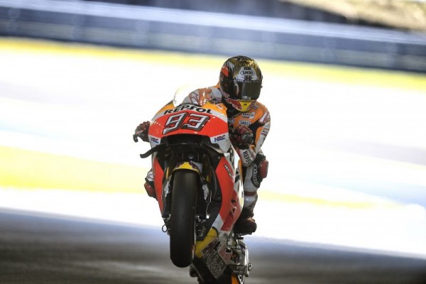 Marc Marquez devient triple Champion du Monde MotoGP. (Photo : Repsol Honda)