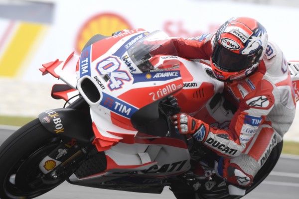 5e pole position pour Andrea Dovizioso en MotoGP, la 2e cette saison. (Photo : Ducati)