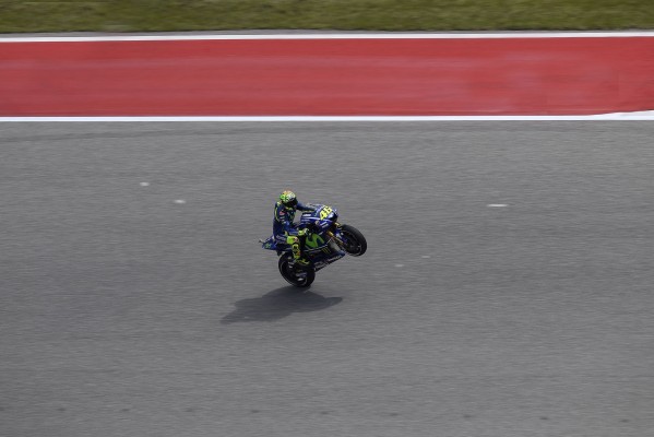 Valentino Rossi se rapproche de plus en plus. (Photo : Movistar Yamaha)